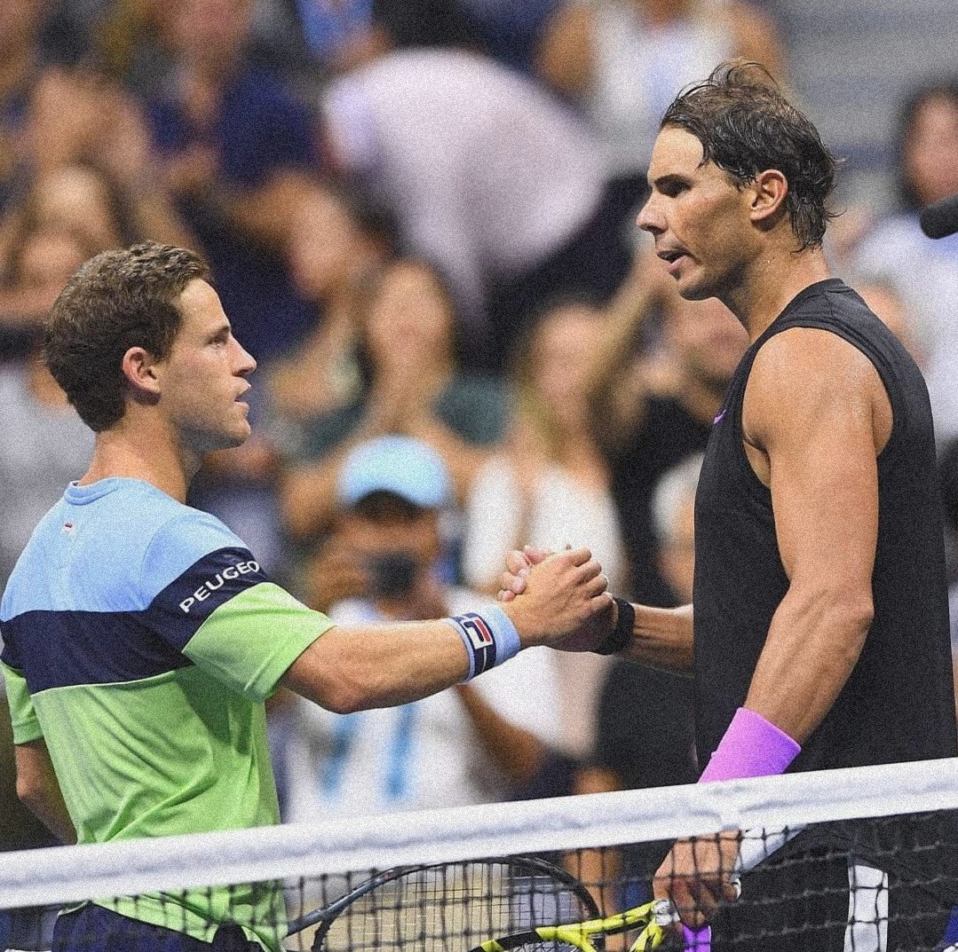 nadalprop_'s tweet photo. 🚨🎙Diego Schwartzman on the 'GOAT debate':

"I think Rafa, of the three, is the one who commands the most respect when you enter the court. It’s like you enter the court a little more defeated.

He commands so much respect in you that sometimes you say, ‘How do I do it?’" https://t.co/l4UZG8kyz3