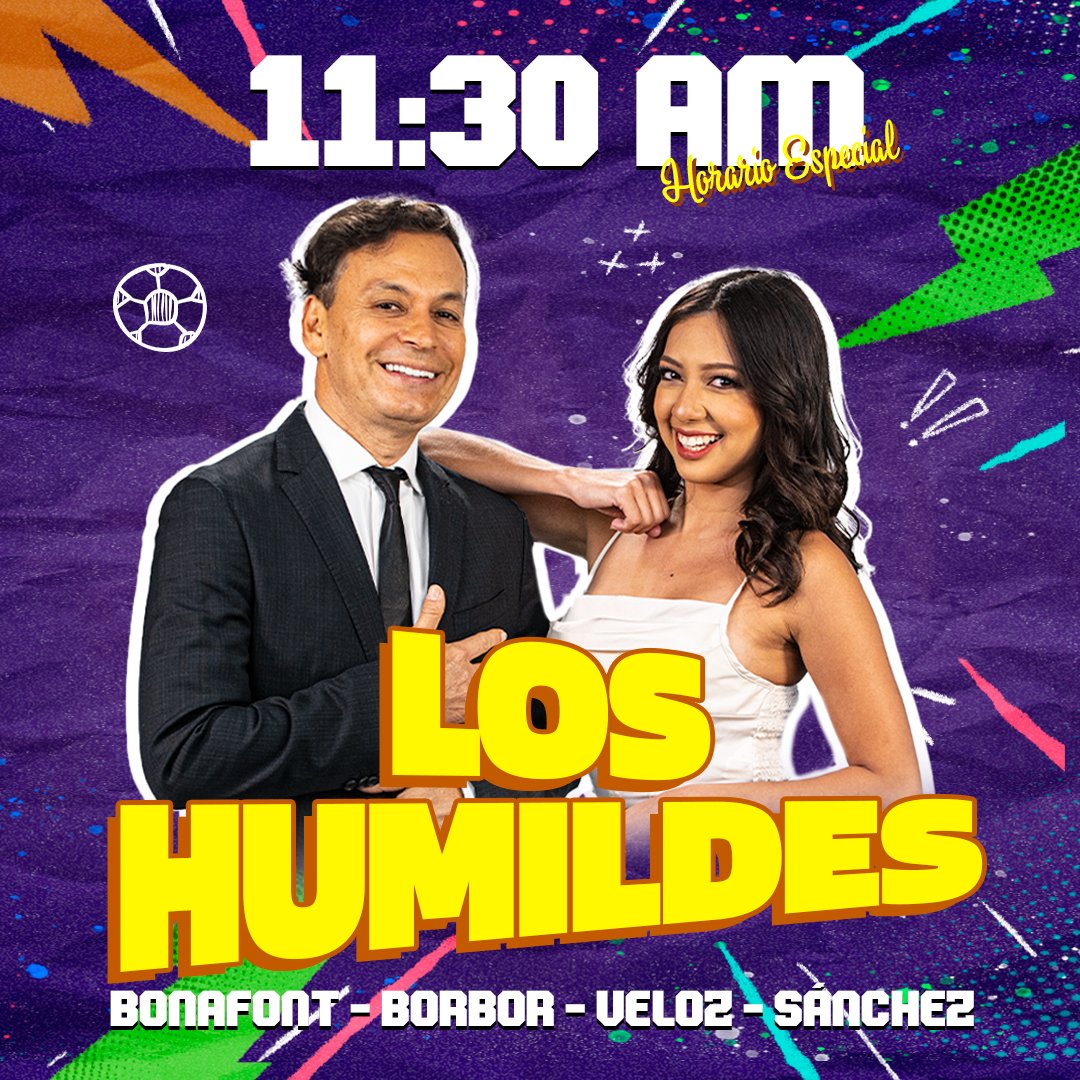 marca90ec's tweet photo. ⏰ #LosHumildes | Horario Especial 🔴

Conéctate desde las 11h30 am #Marca90 y mira las últimas novedades de la última fecha!!! 

#M90 | Link: https://t.co/LtZtqjRevB https://t.co/ft4V4NAyW5