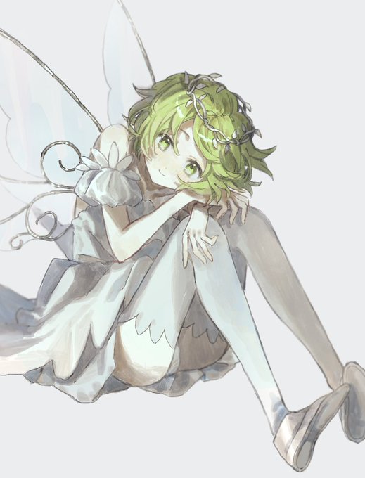 「green hair solo」 illustration images(Latest)｜2pages