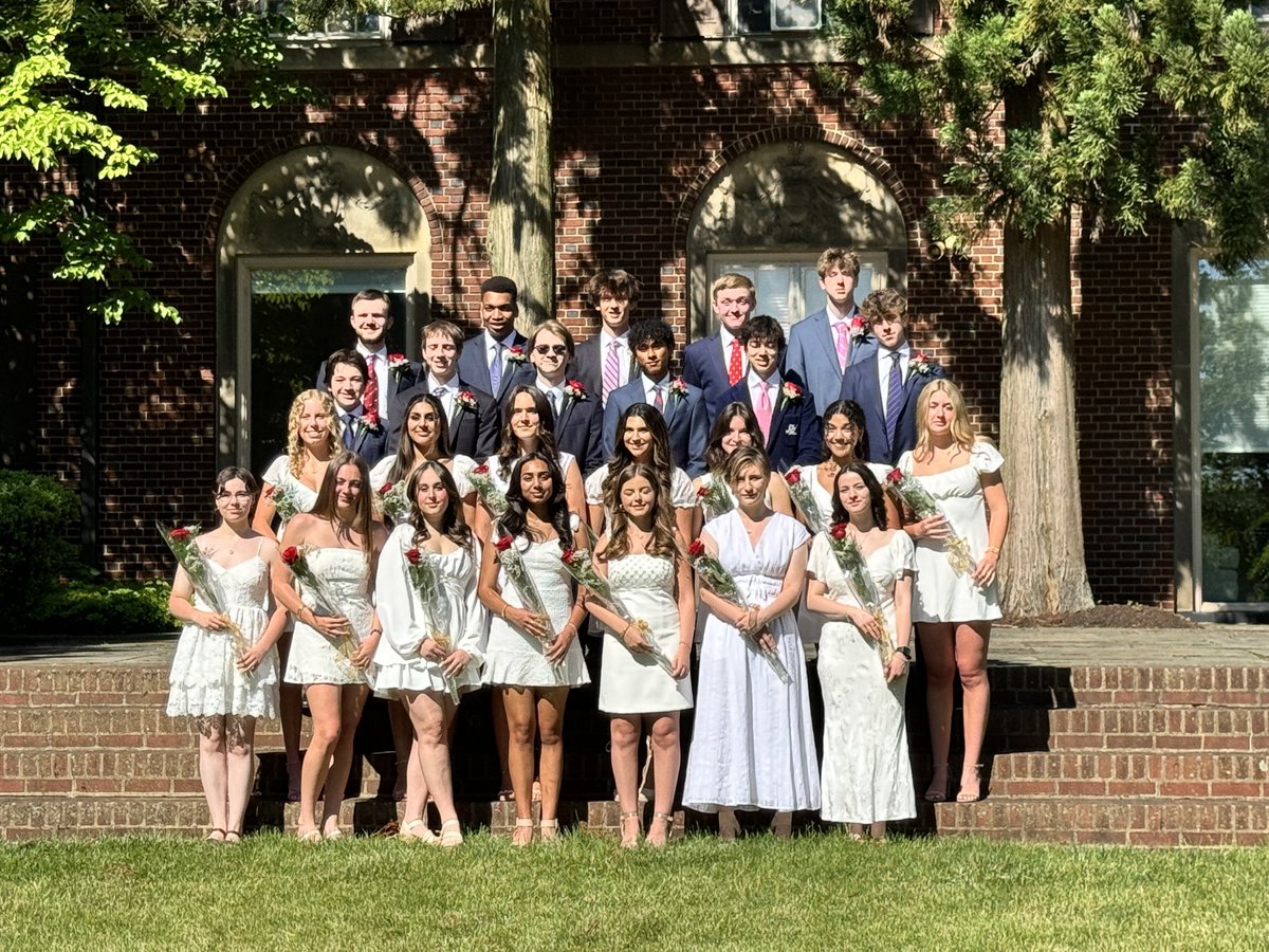 Here they are, the #MoravianAcademy Class of 2024! Also pictured are our “Lifers,” students who have been with our school on the Swain or Historic Downtown Campus since first grade or earlier. Congratulations, one and all! 🎉🎓