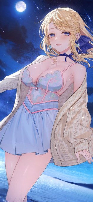 夜は風が気持ちいいね♪ 