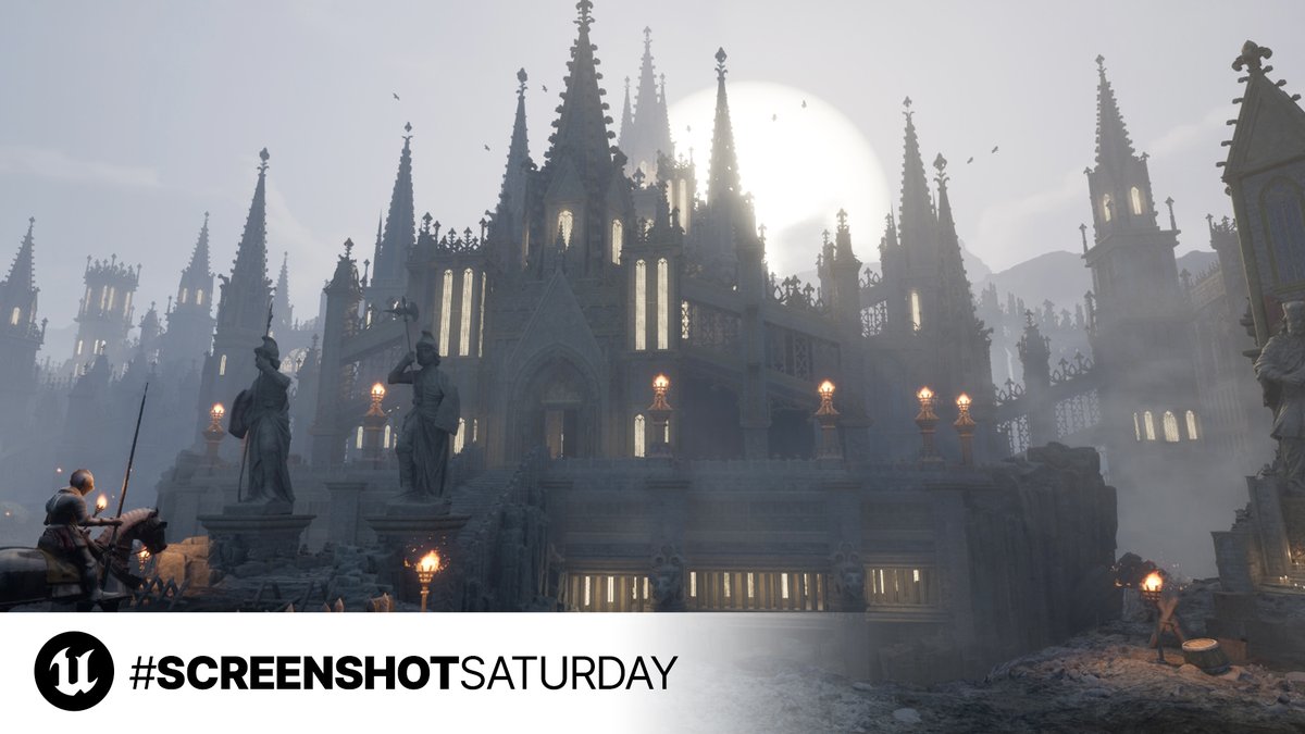 A beautiful fortress project, fortified in Unreal Engine 🏰

Use #ScreenshotSaturday to share what you're working on!

📷:  Chengheng Liang