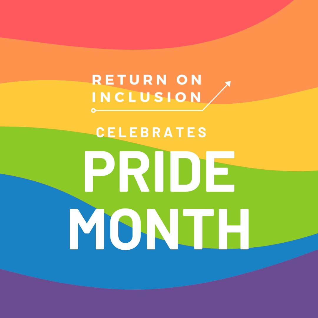 Happy #PrideMonth from Return On Inclusion! We honor those who have sacrificed for LGBTQ+ inclusion in sport, and we support those who continue the fight for progress until all are welcome to compete. #HappyPride