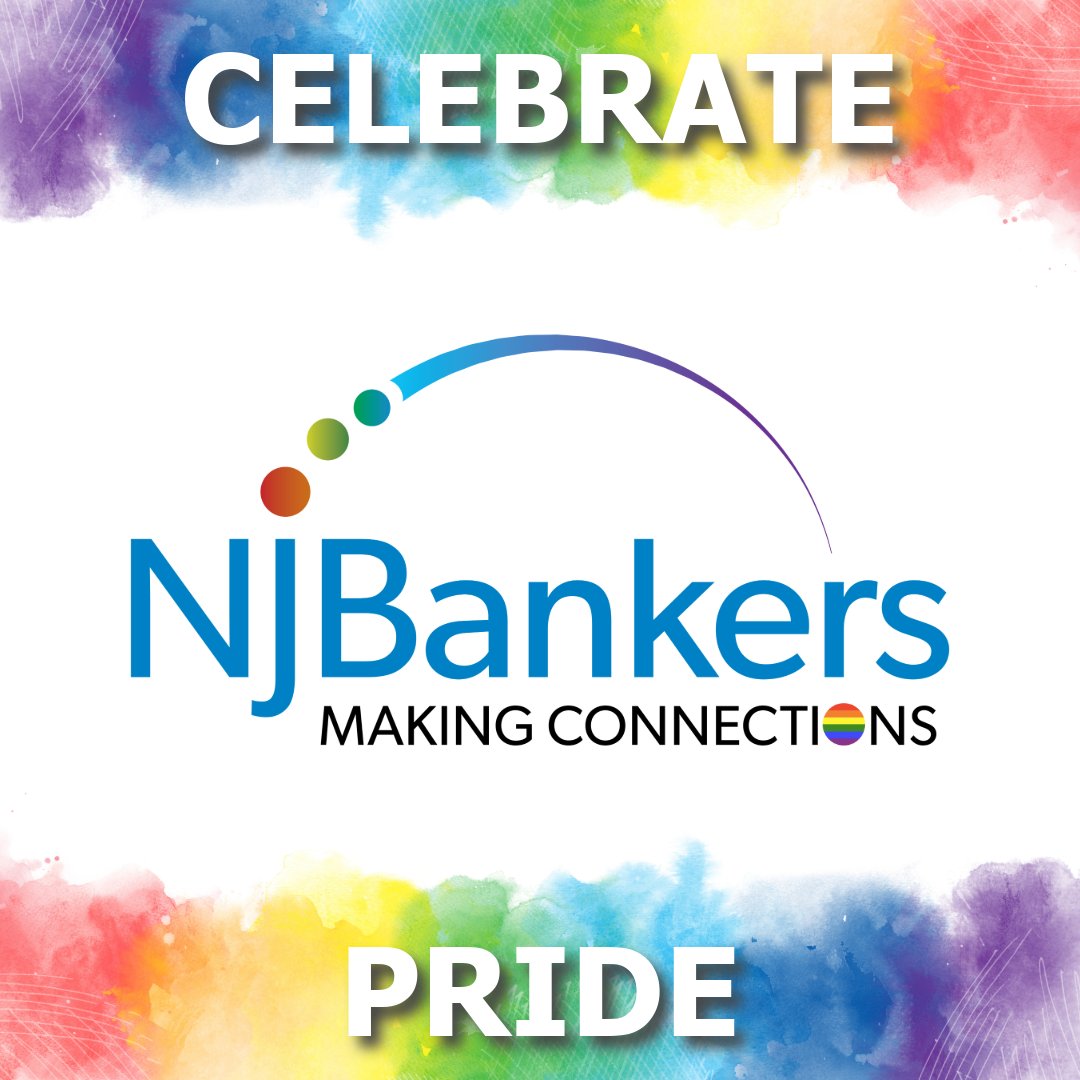 NJBankers is proud to celebrate pride this June. Our organization, with the support of our DEI Council, is committed to helping cultivate a more inclusive banking community and promoting values that achieve more equitable outcomes. #pridemonth #celebratepride #DEI