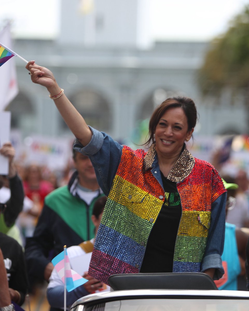 My message to LGBTQI+ Americans: We see you. We hear you. And we celebrate you.

Happy Pride!