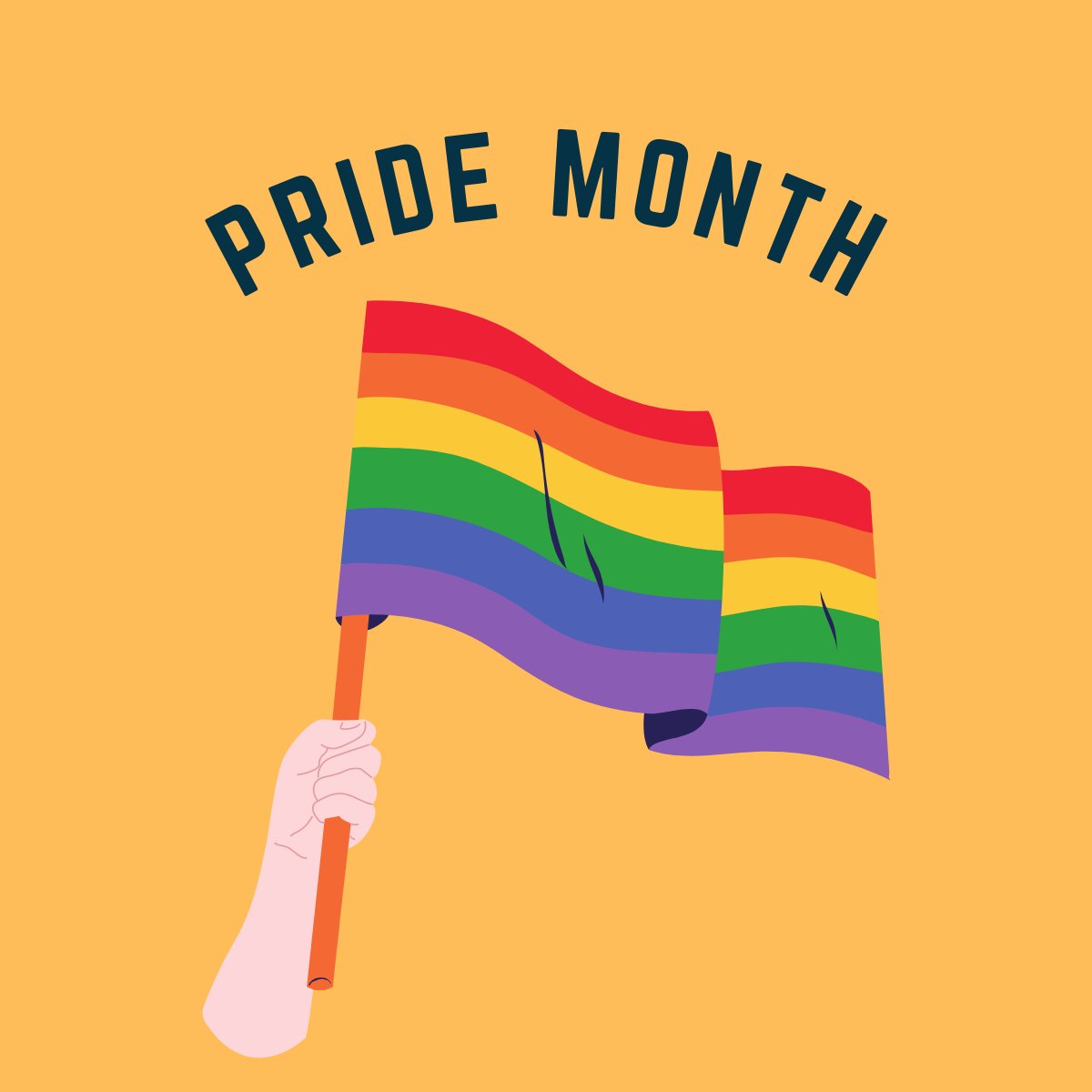 Happy Pride Month! This is a time to celebrate love, diversity, and acceptance. Let's continue to uplift and support the LGBTQ+ community, not just during this month, but every day. Together let's create a world where everyone can live and love freely.