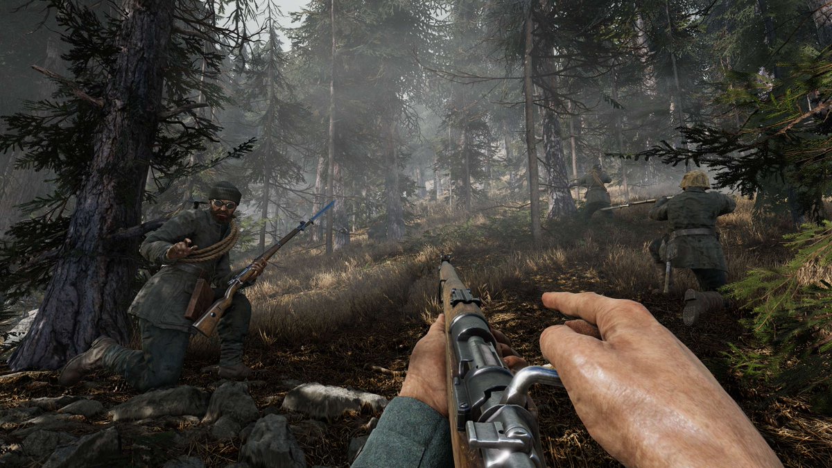 WW1GameSeries's tweet image. Trees create a lot of cover for you to catch the enemy unaware. Use your surroundings to your advantage!

#WW1 #Isonzo #screenshotsaturday