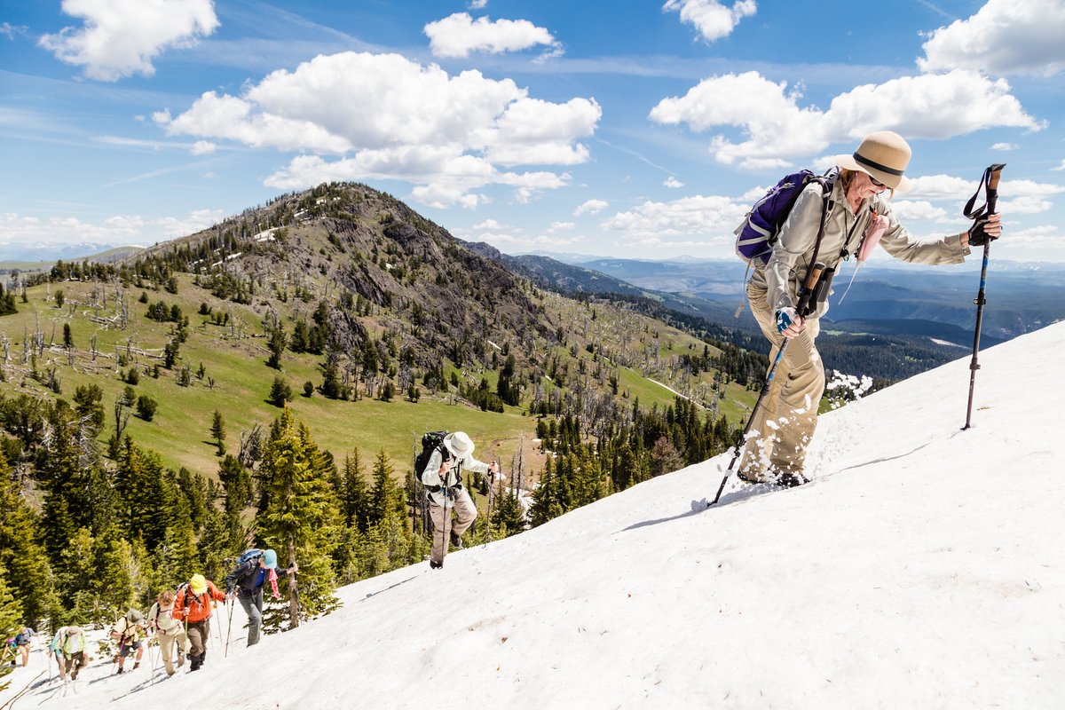 Spring hiking in Yellowstone: expectation vs. reality 😆
If you plan to hike during your spring visit, check our new-and-improved backcountry conditions map, which provides info about trail conditions, closures, warnings, and known hazards: go.nps.gov/YELLbackcountr…