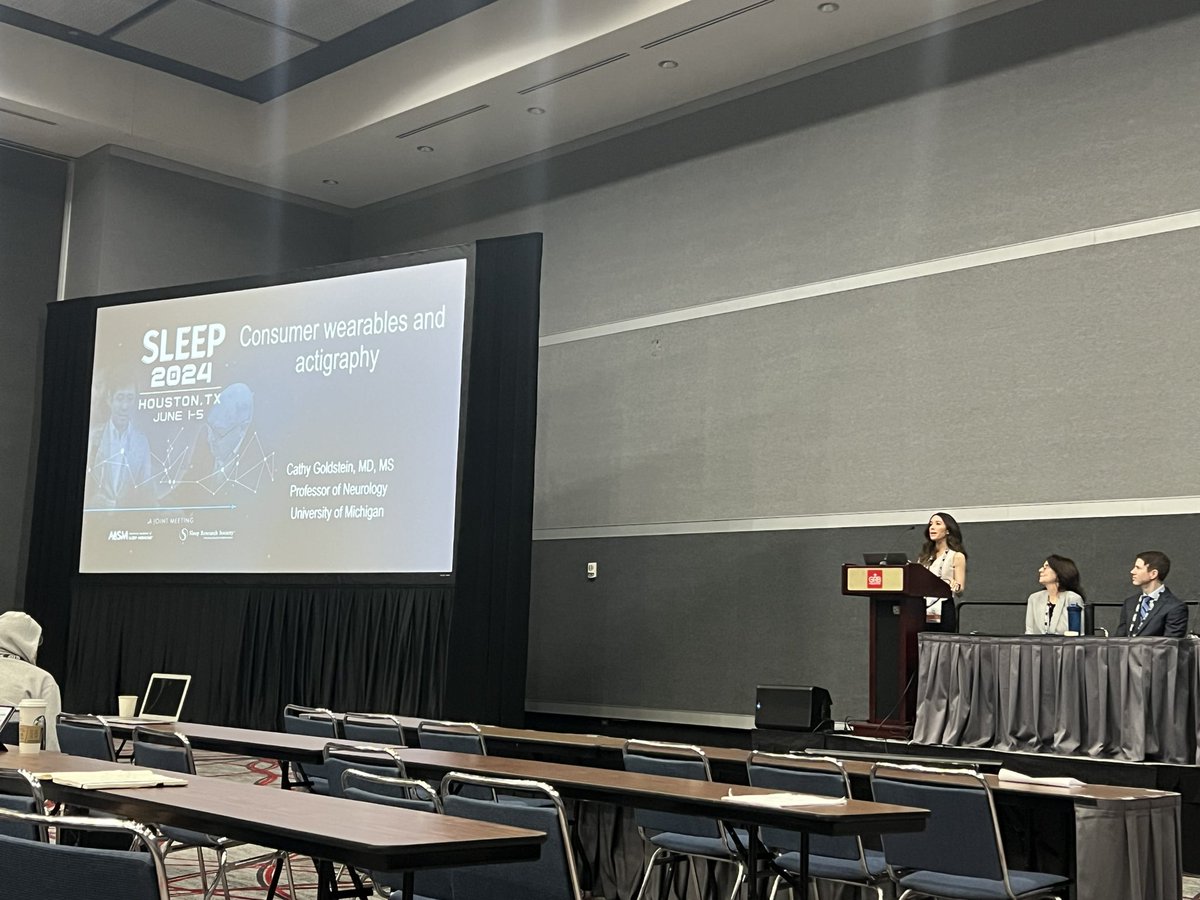 Love how <a href="/cathygo_sleep/">Cathy Goldstein, MD, MS</a> packs a punch in all her talks-super excited for this talk at #sleep2024
