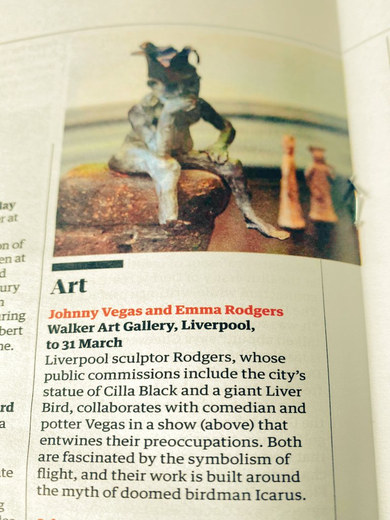 Johnny Vegas (@johnnyvegasreal) on Twitter photo That's March 31st 2025 <a href="/walkergallery/">Walker Art Gallery</a> & June 15th 2024 at bluecoatdisplaycentreshop.com
Can't wait to discuss our joint shows & inspirations with my incredible mentor <a href="/emmarodgersart/">Emma Rodgers</a> this Tuesday 4th, Quaker Meeting House, Liverpool, 5:45 - 6:45
Thanks, art ♥️ for taking me back 🙏🏼 That's March 31st 2025 <a href="/walkergallery/">Walker Art Gallery</a> & June 15th 2024 at bluecoatdisplaycentreshop.com
Can't wait to discuss our joint shows & inspirations with my incredible mentor <a href="/emmarodgersart/">Emma Rodgers</a> this Tuesday 4th, Quaker Meeting House, Liverpool, 5:45 - 6:45
Thanks, art ♥️ for taking me back 🙏🏼