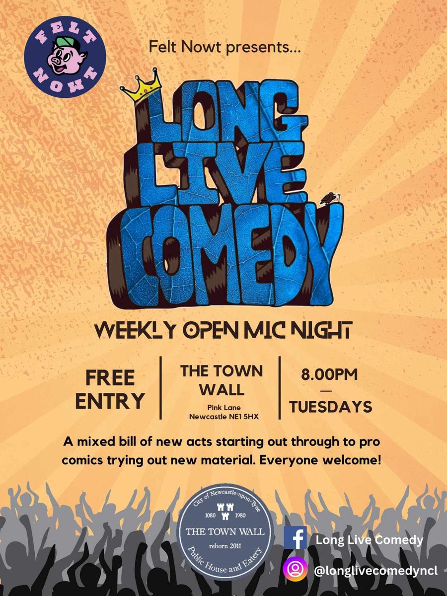John Hart (@johnveverything) on Twitter photo I will be hosting the legendary <a href="/LongLiveComedy2/">LongLiveComedy</a> this Tuesday <a href="/TheTownWallPub/">The Town Wall</a> - the lineup is great, I’ve bought a new shirt for it, get yourselves down! #newcastle #comedy #standupcomedy I will be hosting the legendary <a href="/LongLiveComedy2/">LongLiveComedy</a> this Tuesday <a href="/TheTownWallPub/">The Town Wall</a> - the lineup is great, I’ve bought a new shirt for it, get yourselves down! #newcastle #comedy #standupcomedy