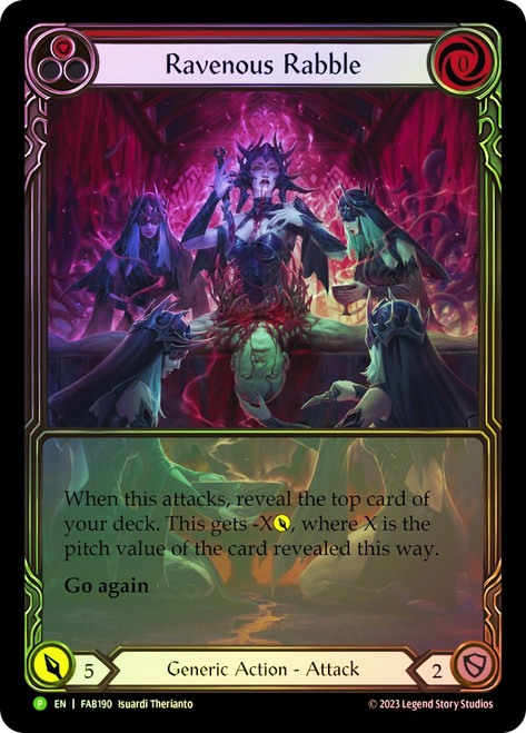 1ColTCG's tweet image. 🌟 The promo Ravenous Rabbles are here and we're giving away a copy to one lucky winner! 🌟

To enter:
✅ Follow us
✅ Like and RT
✅ Tag a friend below!

Lucky draw ends on 8th June, 2359 (GMT+8)!
⭐ The winner will be picked across all our socials randomly!