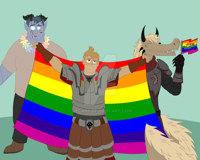 FatFuckSett's tweet photo. I peeled these from my Deviantart as I lost the files ages ago some old pride art featuring my ocs (: https://t.co/KJKrSzjXL9