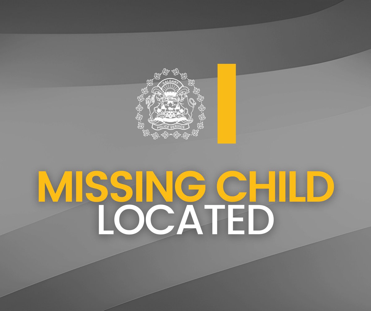 ✳️ MISSING CHILD LOCATED ✳️ The child who was previously reported missing from the community of Seton has been located. We would like to thank the media and the public for their assistance. ⚖ Case #: CA24219574/4282