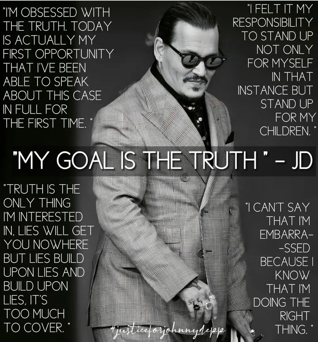 Robins_Chick's tweet image. Two years of truth. Two years of justice. Two years of freedom.
A day that I will never forget!
#JohnnyDeppWon
#JusticeForJohnnyDepp
