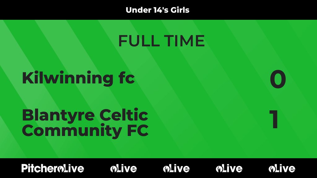 FULL TIME: Kilwinning fc 0 - 1 Blantyre Celtic Community FC
#KILBLA #Pitchero
blantyreceltic.com/teams/265851/m…