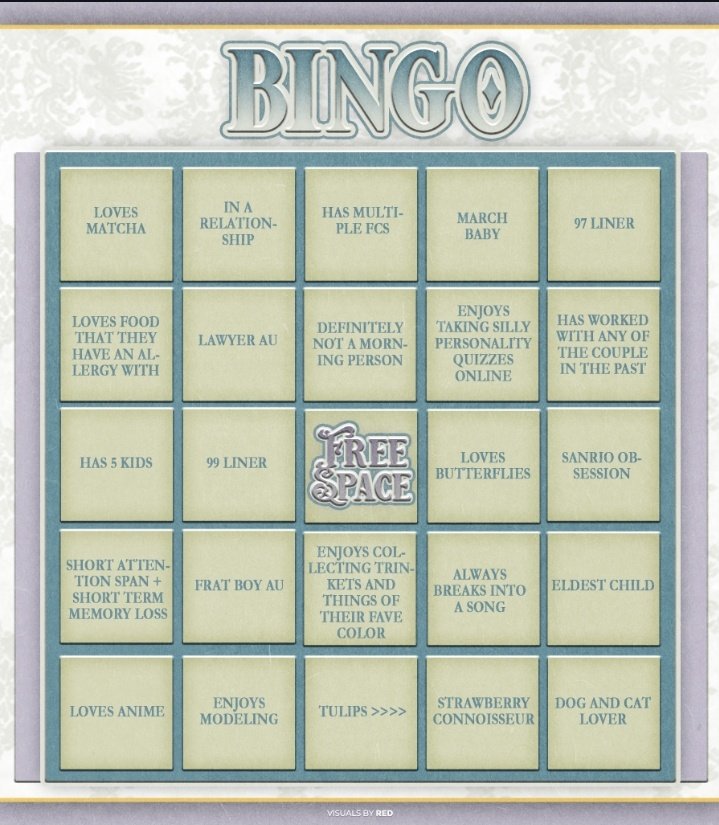 MUSYCHEPRODS's tweet image. ㅤ

        🎭 𝗔 𝗠𝗶𝗱𝘀𝘂𝗺𝗺𝗲𝗿 𝗡𝗶𝗴𝗵𝘁'𝘀
        𝗗𝗿𝗲𝗮𝗺 𝗼𝗳 𝓛𝓾𝓗𝓪𝓷  *ੈ♡⭑

        ⁀➴  The Bingo Card ✧˖°.

        #MasqueradeOfHearts
        #CarriageToForever
        #BeneathTheCrystalGlow

ㅤ