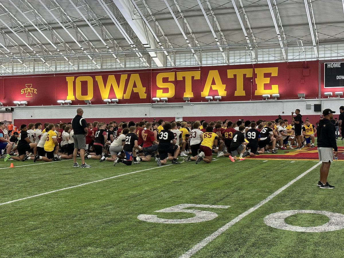 In Ames today for prospect camps. Stay tuned at Iowa.Rivals.com for intel and updates.
