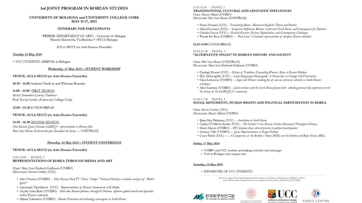 UCC Asian Studies tweet media