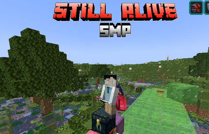 cezenn's tweet photo. We tried to finish up the slime 🟩cage on #StillAliveSMP #SASMP, but the Big Boy Slime escaped! Was a Big surprise hahaha.

Thanks @AniLover16 for the raid 💜

We send our crew to @BozzOnTwitch who is live right now! Go check him out!🙌 https://t.co/u1krGW24MJ