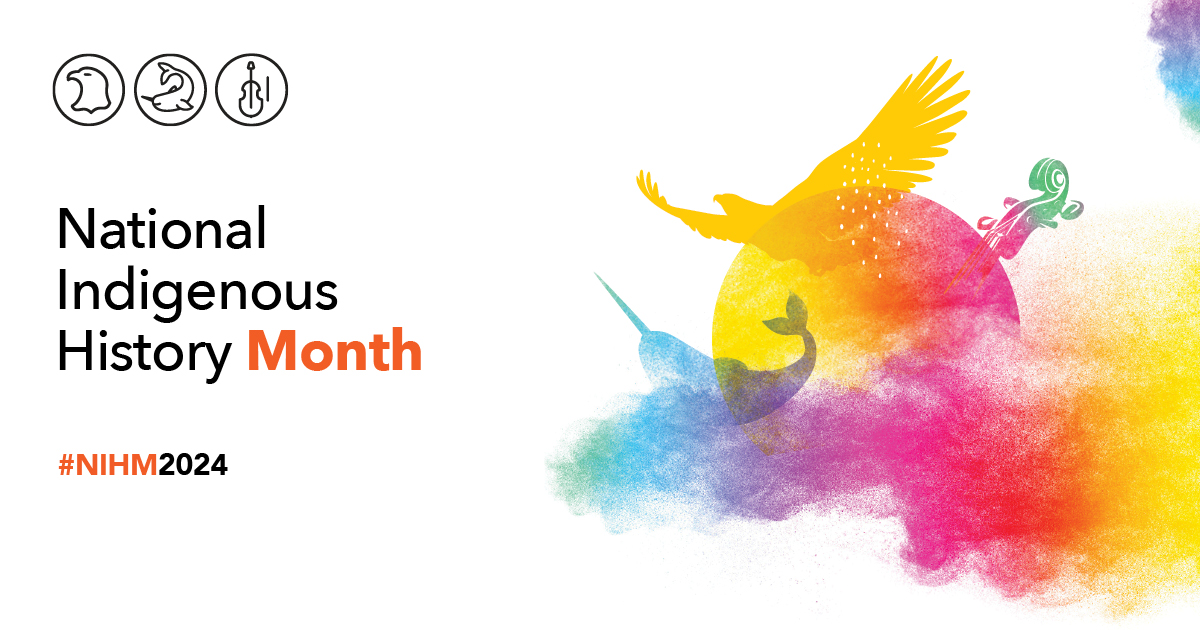 ProjectSpeedier's tweet image. June is National Indigenous History Month in Canada. Take the time to learn about the unique cultures, traditions and experiences of First Nations, Inuit and Métis. Join us as we honour the stories, achievements and resilience of Indigenous Peoples. #NIHM2024