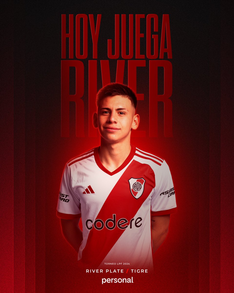 RiverPlate's tweet photo. ¡HOY JUEGA RIVER! ⚪🔴⚪ https://t.co/q1OQ9MxVJP