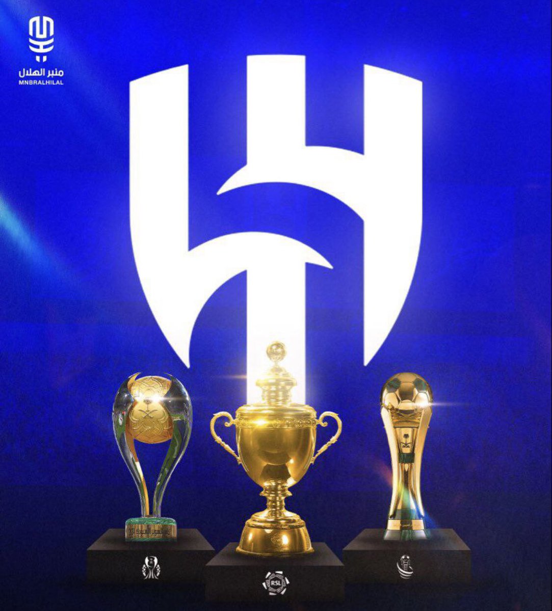 <a href="/Alhilal_FC/">نادي الهلال السعودي</a> 
#صُناع_التاريخ

7 أيام فقط احتاجها صناع التاريخ ليحتفلوا بذهب اغلى الڪؤوس بعد التتويج بالدوري الذهبي 🔝🔥🏆💙