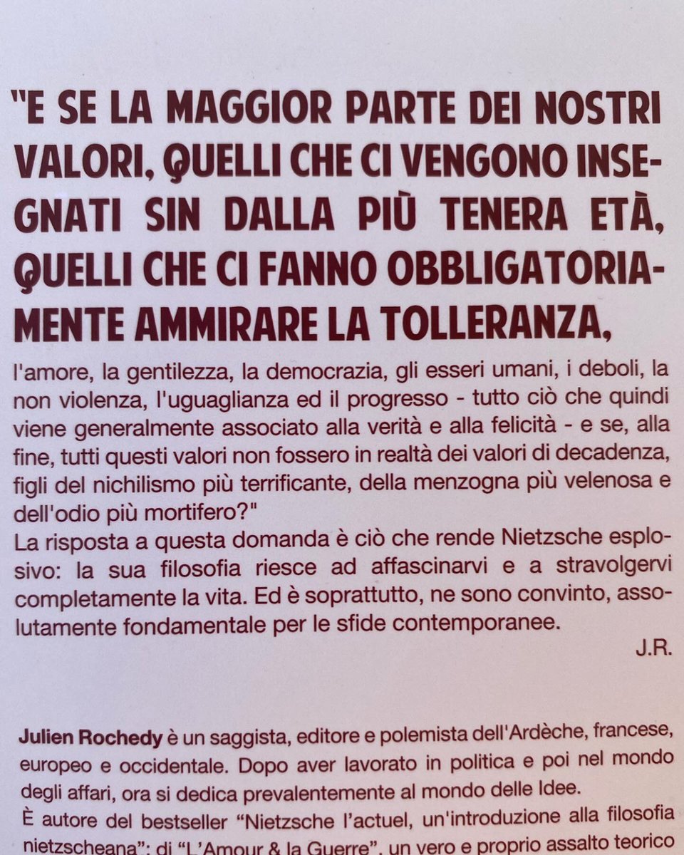 AFuturismi's tweet photo. #librialmare #julienrochedy #nietzschepresente #attualità della #filosofia #nietzschiana #ecletticaedizioni #nietzsche #sovrumanismo #rochedy #rivieradipescara #mareadriatico #italy #vacanzeitaliane #lettureinrivalmare https://t.co/7XZLsjKmkJ