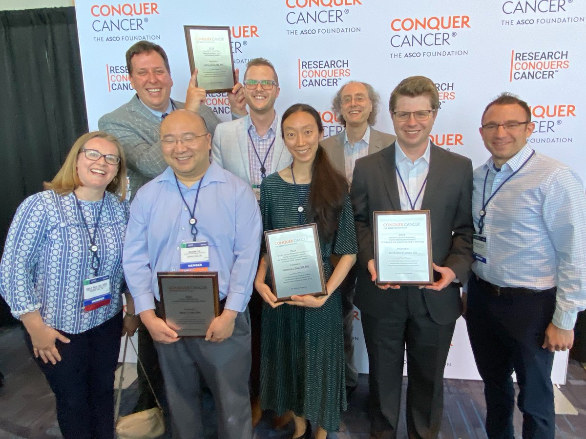 Chad Pecot, MD (@chadpecot) on Twitter photo 7 years ago we started a grant workshop for the fellows <a href="/UNC_Lineberger/">UNC Lineberger</a> <a href="/UNC/">UNC-Chapel Hill</a>
We've received 20 YIA awards <a href="/ASCO/">ASCO</a> <a href="/ConquerCancerFd/">Conquer Cancer, the ASCO Foundation</a> and 2 CDA awards since!
Amazing testament to the caliber and grit these trainees have shown. Go Heels! 🩵 #ASCO24 7 years ago we started a grant workshop for the fellows <a href="/UNC_Lineberger/">UNC Lineberger</a> <a href="/UNC/">UNC-Chapel Hill</a>
We've received 20 YIA awards <a href="/ASCO/">ASCO</a> <a href="/ConquerCancerFd/">Conquer Cancer, the ASCO Foundation</a> and 2 CDA awards since!
Amazing testament to the caliber and grit these trainees have shown. Go Heels! 🩵 #ASCO24
