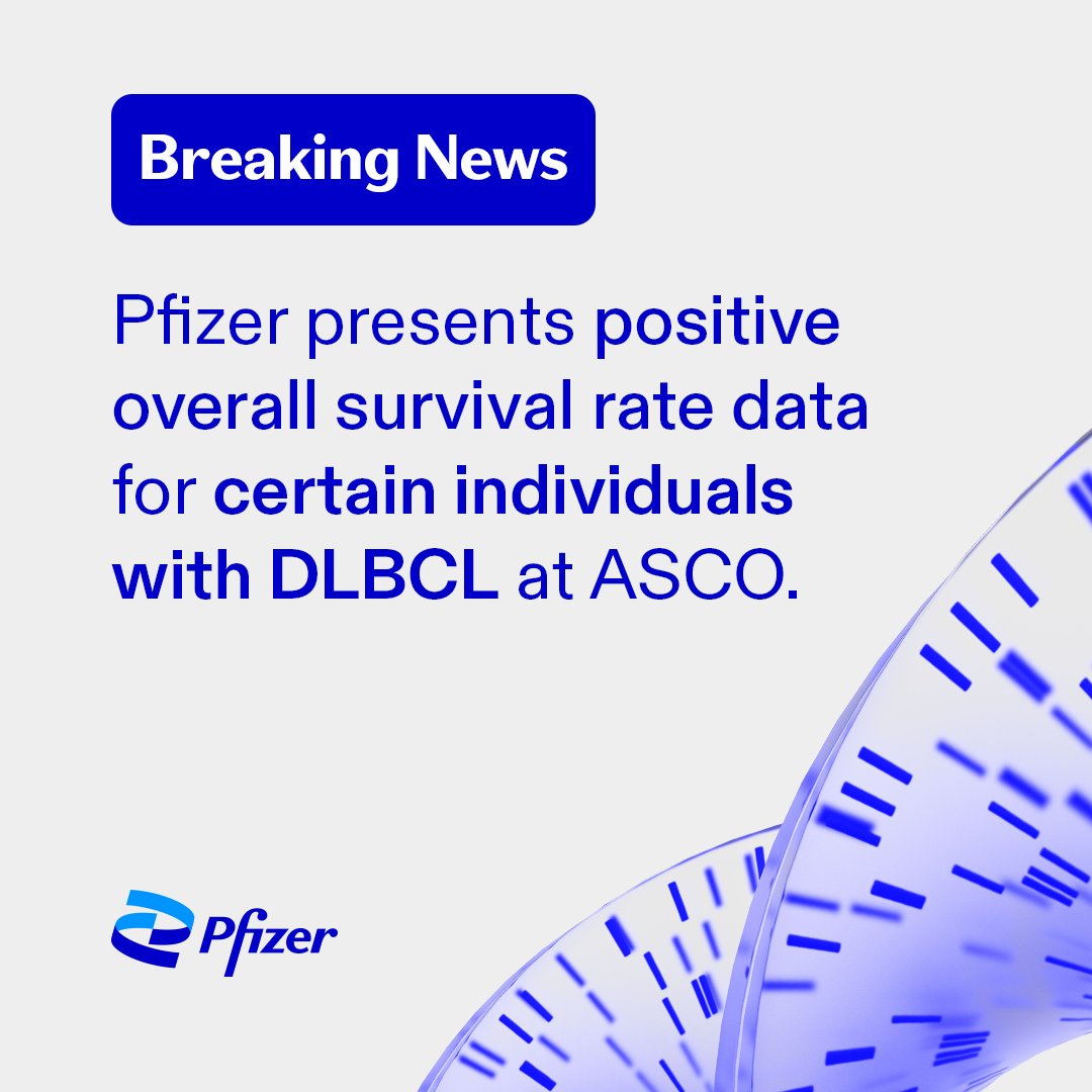 Diffuse large B-cell lymphoma (DLBCL) is the most common type of lymphoma and is aggressive and difficult to treat.  

Don't miss our oral presentation at #ASCO24 to hear more about how we’re working to address unmet needs for people with relapsed or refractory #DLBCL.