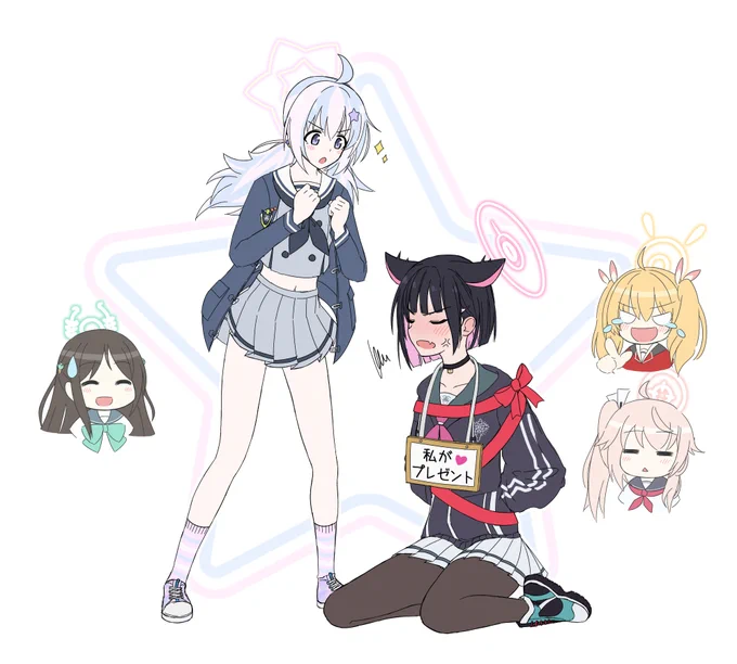 1日遅れだけどレイサ誕生日おめでとう#ブルアカ #宇沢レイサ生誕祭2024 