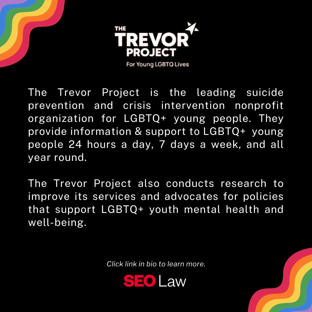 SEOLawProgram's tweet image. As we celebrate Pride Month, SEO stands strong against discrimination and champions equality for everyone, regardless of who they love or how they identify. Here are some pre-law and legal resources available! 🏳️🌈✨
#Pride2024 #SEOLaw #LawSchool