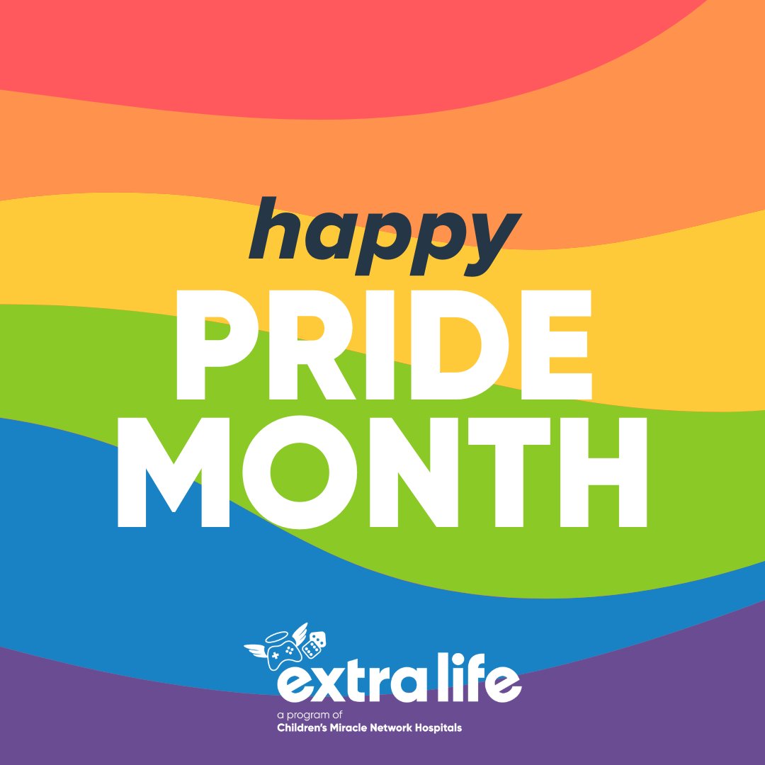 Happy #PrideMonth, Extra Lifers! 🎉🌈 Join us in celebrating love, diversity, and the beautiful spectrum of identities that make our community so vibrant. #ExtraLife #Pride2024