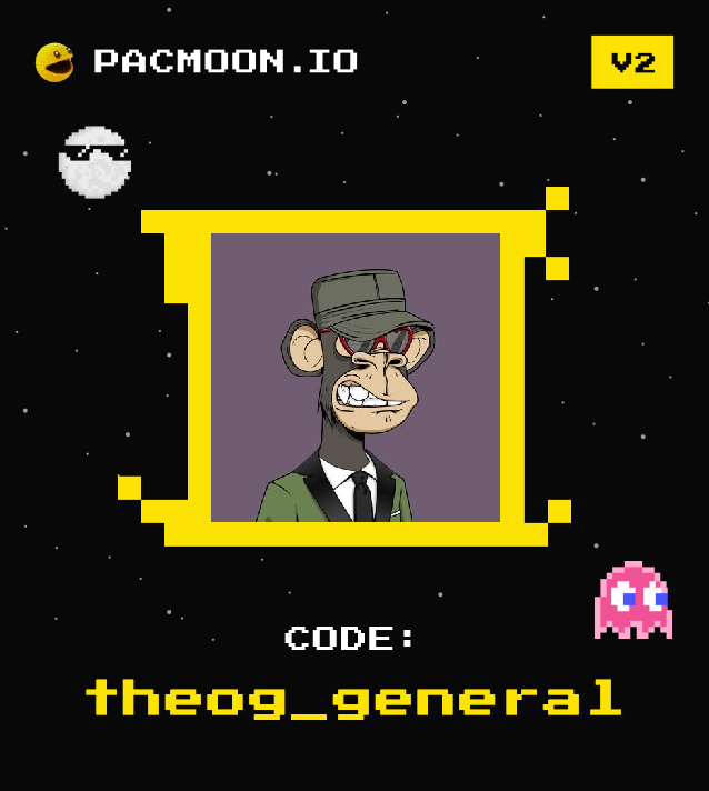 TheOG_General's tweet photo. The General is happy to introduce all communities to @pacmoon_  . Currently, they have launched there $pac token on @Blast_L2 . They found an intelligent way to distribute the PAC token in give aways monthly, where 1 million USD is shared publicly.  All you have to do is climb the content leaderboard to have a chance at free cash https://t.co/weacMXh041! . To sign up, you only need to use a user code (see the OG own below) and start creating content to have a chance to win monthly💰. The OG is happy to share opportunities  for everyone to earn free cash ! Good luck to all.