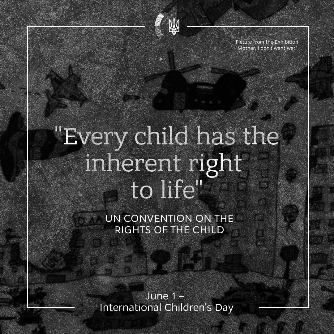 On World #ChildrenDay, it’s crucial to note that every child has the right to life, protection, and care.

And today, Russia is trying to deprive Ukrainian kids of all of it and must be held accountable for its crimes.  This is not a childhood kids deserve.

Act to save lives.