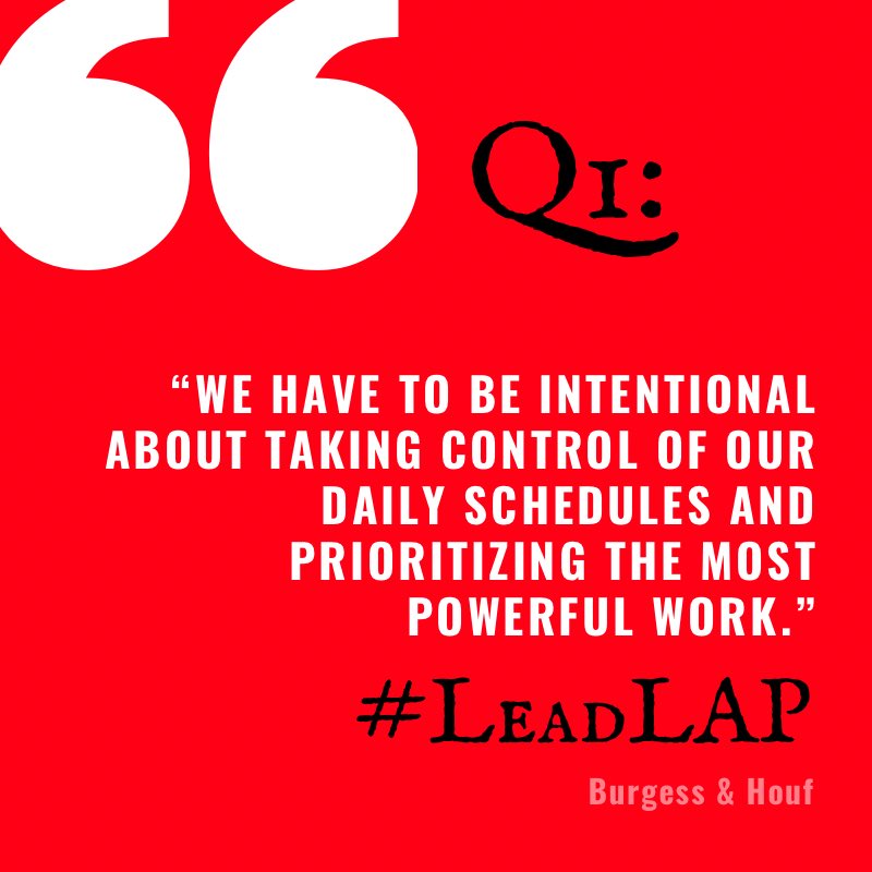 Q1 for #leadlap is up!