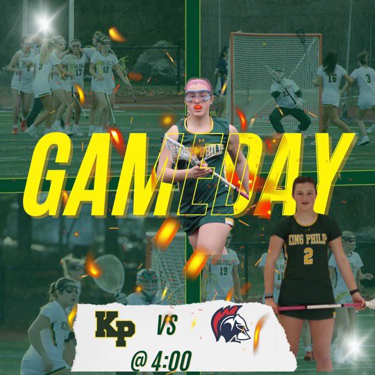 Playoffs are starting! Come out and support our team and then stay for the double header with boys lacrosse! Let’s Go KP!!
