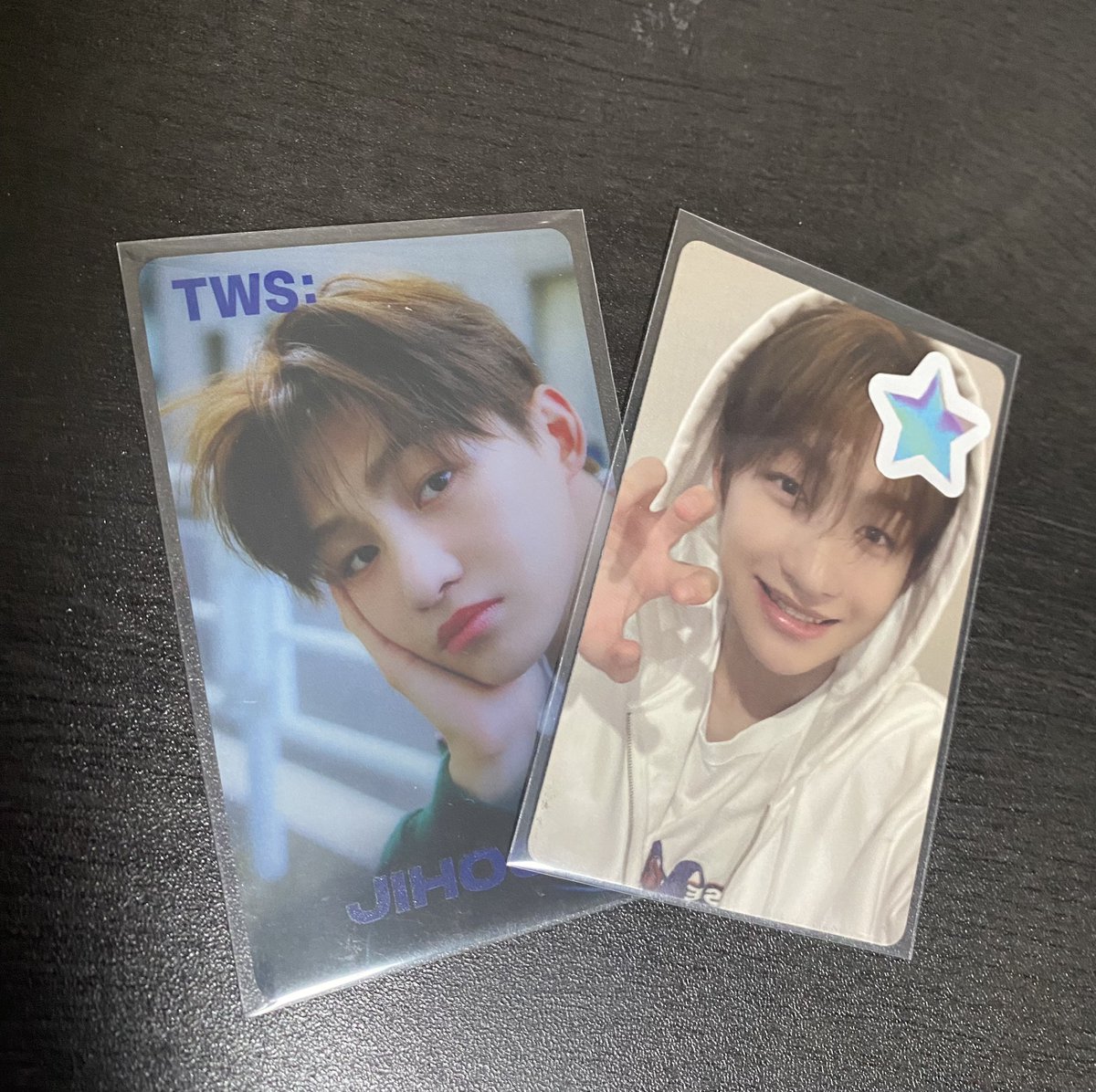 saesells's tweet photo. — tws

wtt lft wts lfb ph

jihoon weverse + clear pob, ₱350
can trade as well, if ever

> dm for condi
> mod: lalamove, j&amp;t 
> loc: qc

#. wtt lft ph onhand jihoon pc photocard prio weverse pob https://t.co/o7ao88GNP5