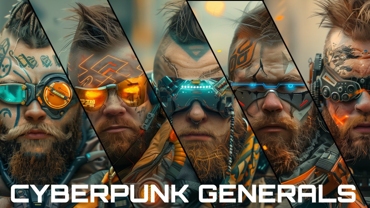 CyberpunkUniq's tweet photo. Like &amp; Retweet for an increasingly better Cyberpunk uniq:

20 retweets - Rare Sergeant
50 - Epic Brigadier
100 - Legendary General
200 - Mythic Marshal

Winner picked in 48hours on Monday! 

If you want to grab Cyberpunk uniq its available right now at https://t.co/2nwsxoSknM https://t.co/PYiTFQesCB