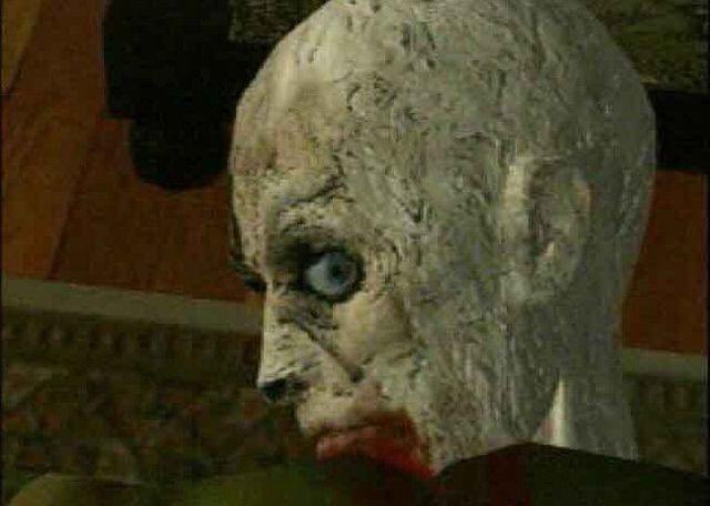 bro looks like the cgi zombie from resident evil 1