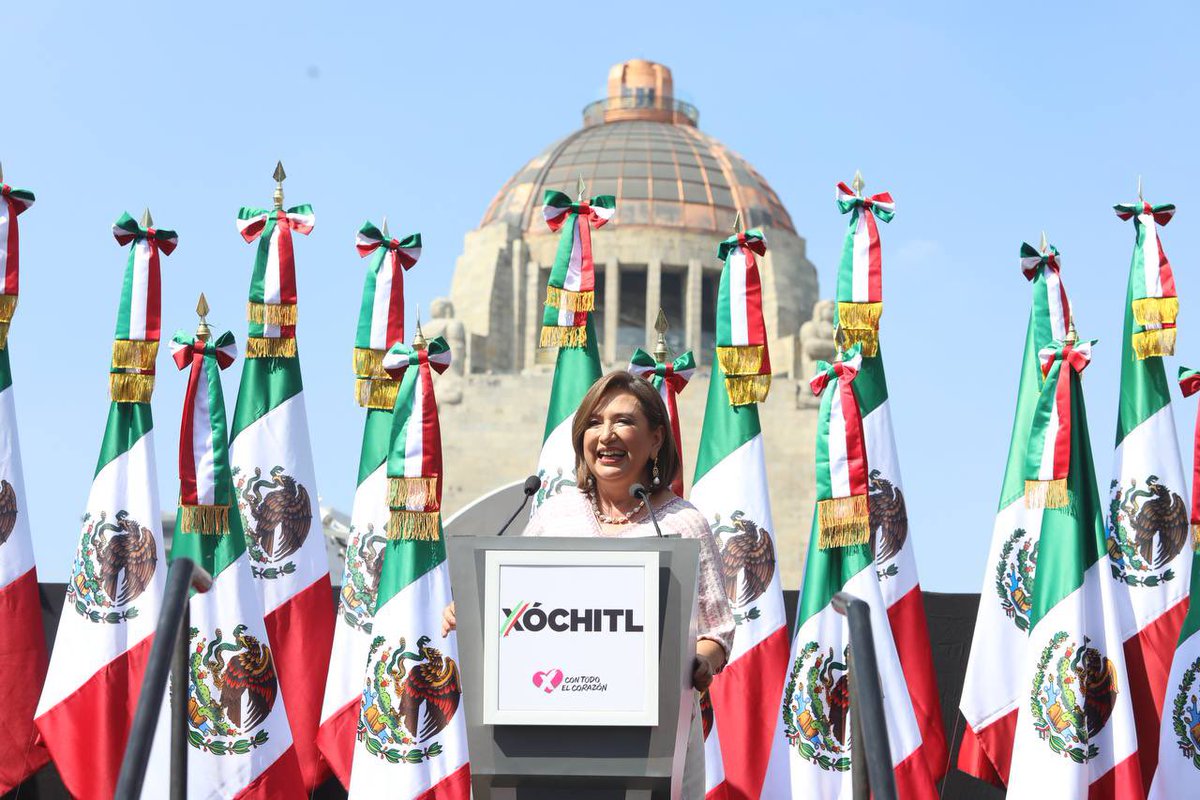 🆘📢 VAMOS AMIGOS ES AHORA Ó NUNCA, SI SE PUEDE,TODOS UNIDOS PODEMOS ERRADICAR LA DICTADURA DEL RÉGIMEN POPULISTA QUE ESTÁ DESTRUYENDO A 🇲🇽🇲🇽Y TENER EL PAÍS QUE MERECEMOS. ESTE 2 DE JUNIO, TODOS A VOTAR MASIVAMENTE POR XÓCHITL Y LA ALIANZA PAN-PRI-PRD. VOTO ÚTIL. REGÁLAME RT PLS