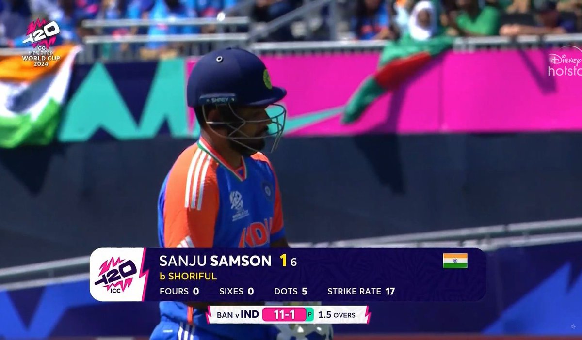 लंगड़ा घोड़ा से इंडिया वर्ल्ड कप जीतने चला है 
Sanju Samson 😅😺
#ICCT20WorldCup2024