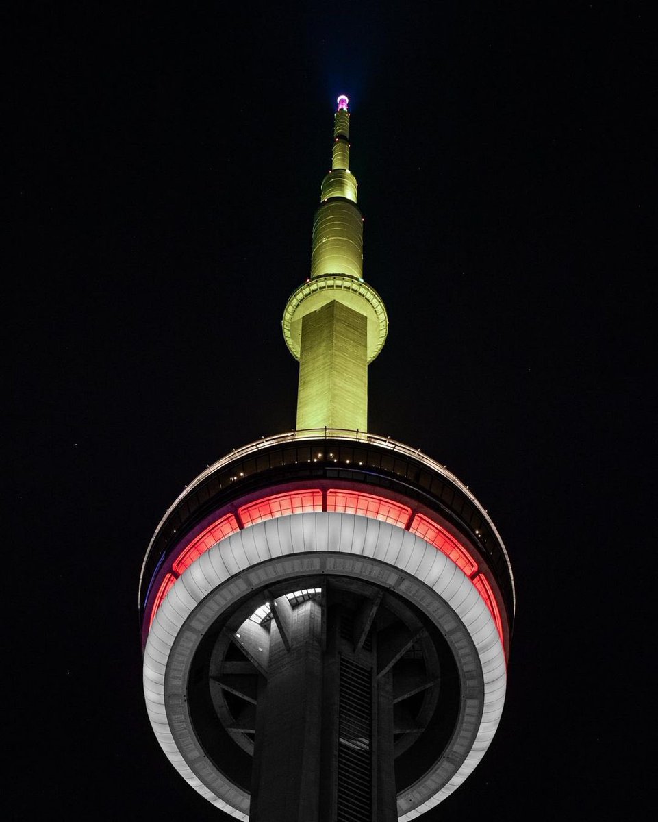 Tonight, and throughout the month of June, the CN Tower will feature the colours of the medicine wheel in honour of National Indigenous History Month