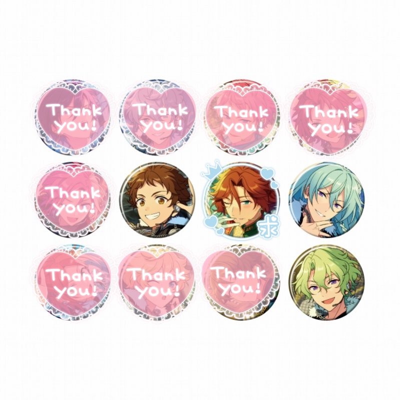 luca0513_'s tweet photo. 【交換/譲渡/買取】あんスタ フィーチャー2 缶バッジ 2024 SPRING idol side フィーチャー缶

譲：光 渉 日和

求：同異種斑or定価＋送料

1BOX予約予定
ご不快でなければ比率違い交換（2:1）可能

異種は2枚目画像優先ですが、おまんじゅう、紙類、リンライ等なんでも検討
お気軽にお声掛けください！ https://t.co/Xmk0DQxIbg