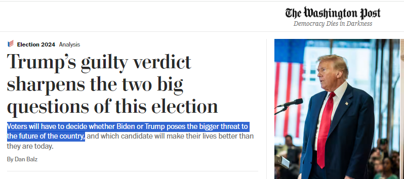 froomkin's tweet photo. WaPo's @danbalz may actually be a greater danger to democracy even than @peterbakernyt. https://t.co/bH95PoBB0l