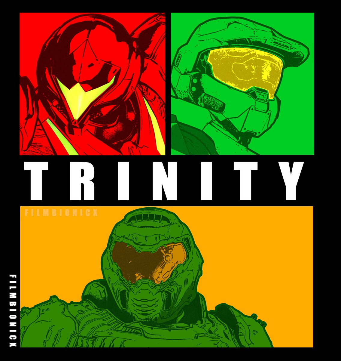 filmbionicx's tweet photo. TRINITY  COLOR II
#MetroidDread #Samus #Metroid #masterchief #HaloInfinite #DOOM #videogames #Xbox📷 #DoomEternal #Microsoft #supersmashbrosultimate #Nintendo #HazbinHotel #doomslayer #HaloSpotlight #PlayStation #diseñografico https://t.co/5OULRWTt1u