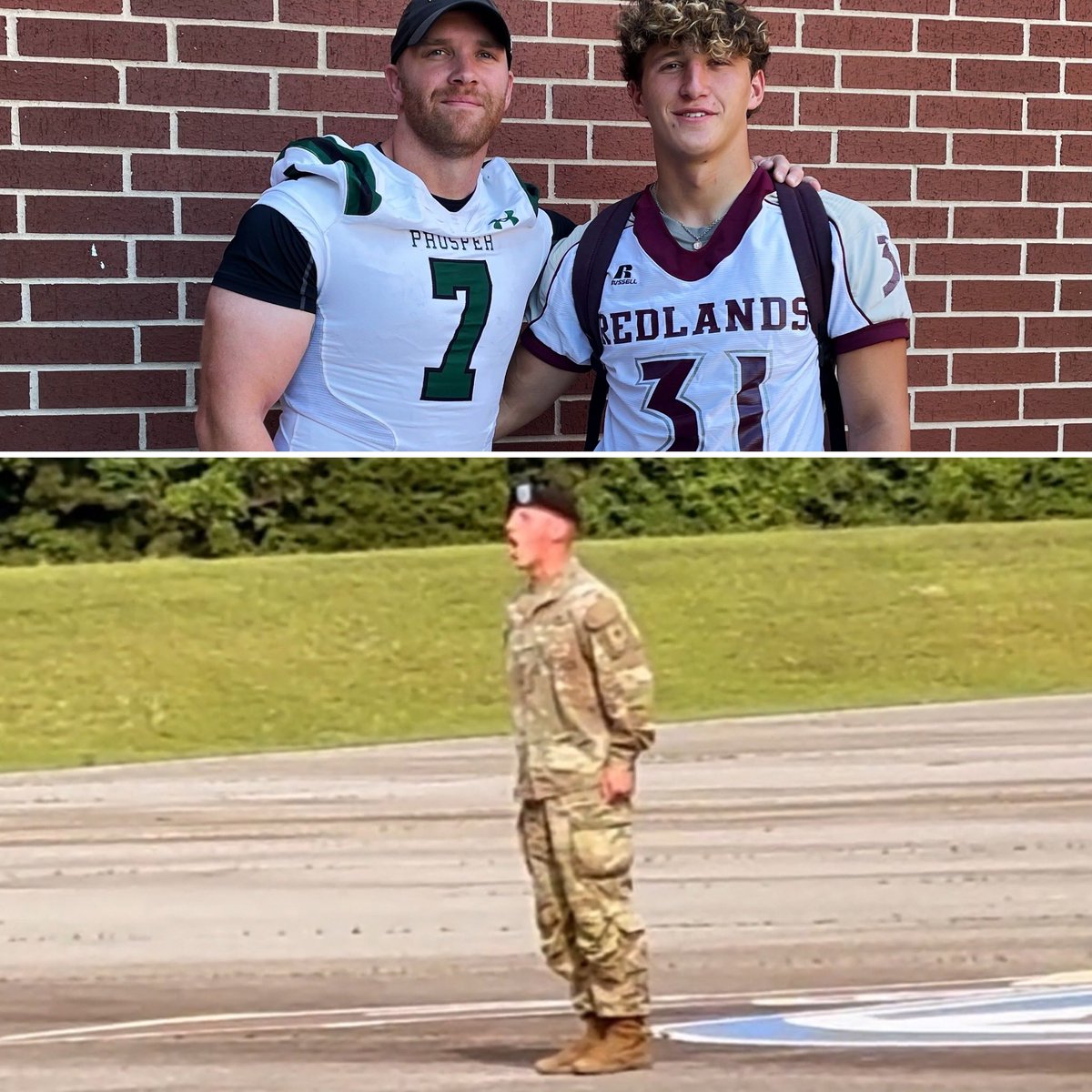 Tyrel_Lenard's tweet photo. It goes fast! So proud of you @Brayden_Rymer7! Love you more than you know. πΊπΈ #FutureRanger #Rymetime https://t.co/oh4UB6j3dp