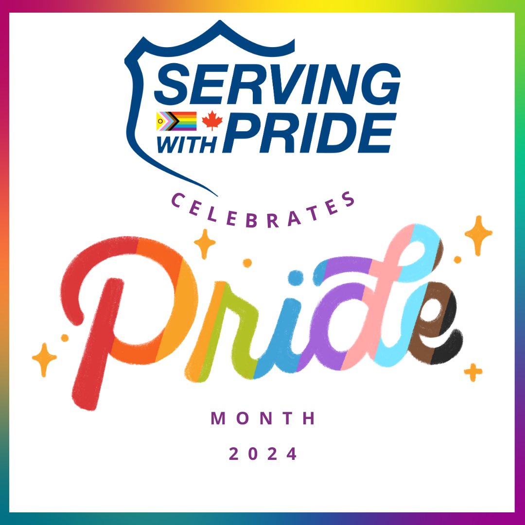 Wishing all of our members and beyond an amazing #PrideMonth.

As police services across 🇨🇦 begin to raise 🏳️‍🌈 flags, we can all take Pride in how far we’ve come in supporting and strengthening relationships with our 2SLGBTQ+ officers and the communities they serve.