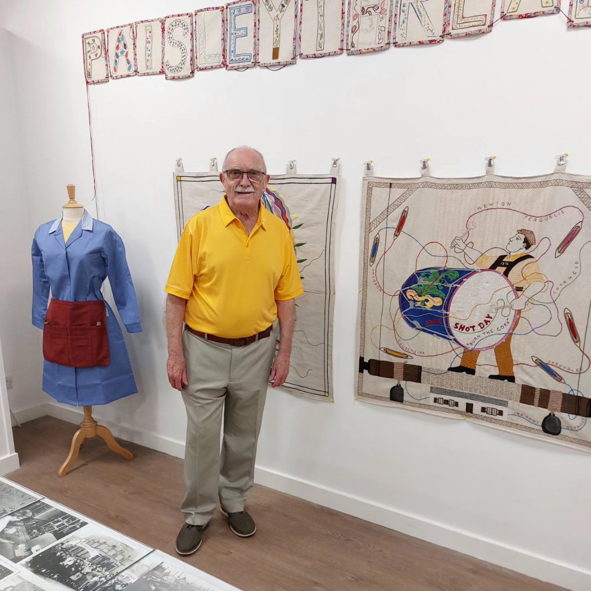 Gatekeeper Art (@gatekeeper_art) on Twitter photo Great talk given this afternoon at the Teardrop Explodes exhibition by Clarke of the Paisley Thread Mill Museum - not a seat left in the house...! Thanks so much Clarke...!
<a href="/Paisleymill/">Paisley Thread Mill</a> @outspokenartsSC <a href="/artdeptpaisley/">artdeptpaisley</a> Great talk given this afternoon at the Teardrop Explodes exhibition by Clarke of the Paisley Thread Mill Museum - not a seat left in the house...! Thanks so much Clarke...!
<a href="/Paisleymill/">Paisley Thread Mill</a> @outspokenartsSC <a href="/artdeptpaisley/">artdeptpaisley</a>