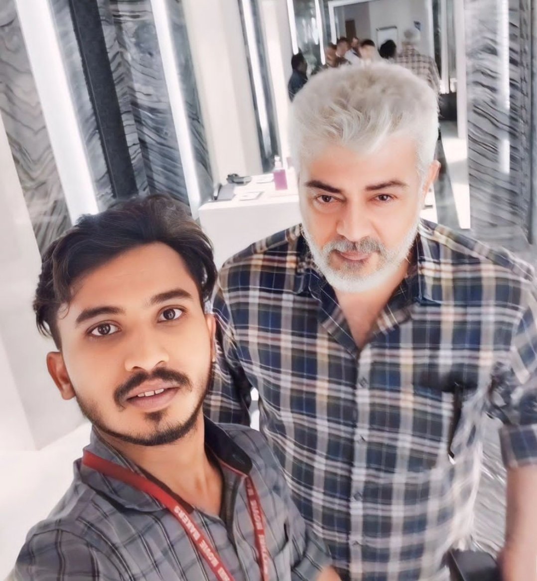 Recent Pic Of #Ajith Sir 😍💥 #Ajithkumar #VidaaMuyarchi #GoodBadUgly